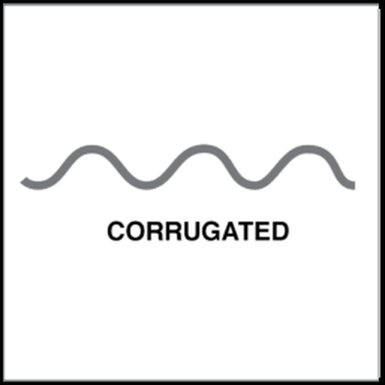corrugated corrugated