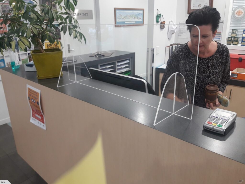 Plastic Rcounter Acrylic Counter Shields - Bay Plastic